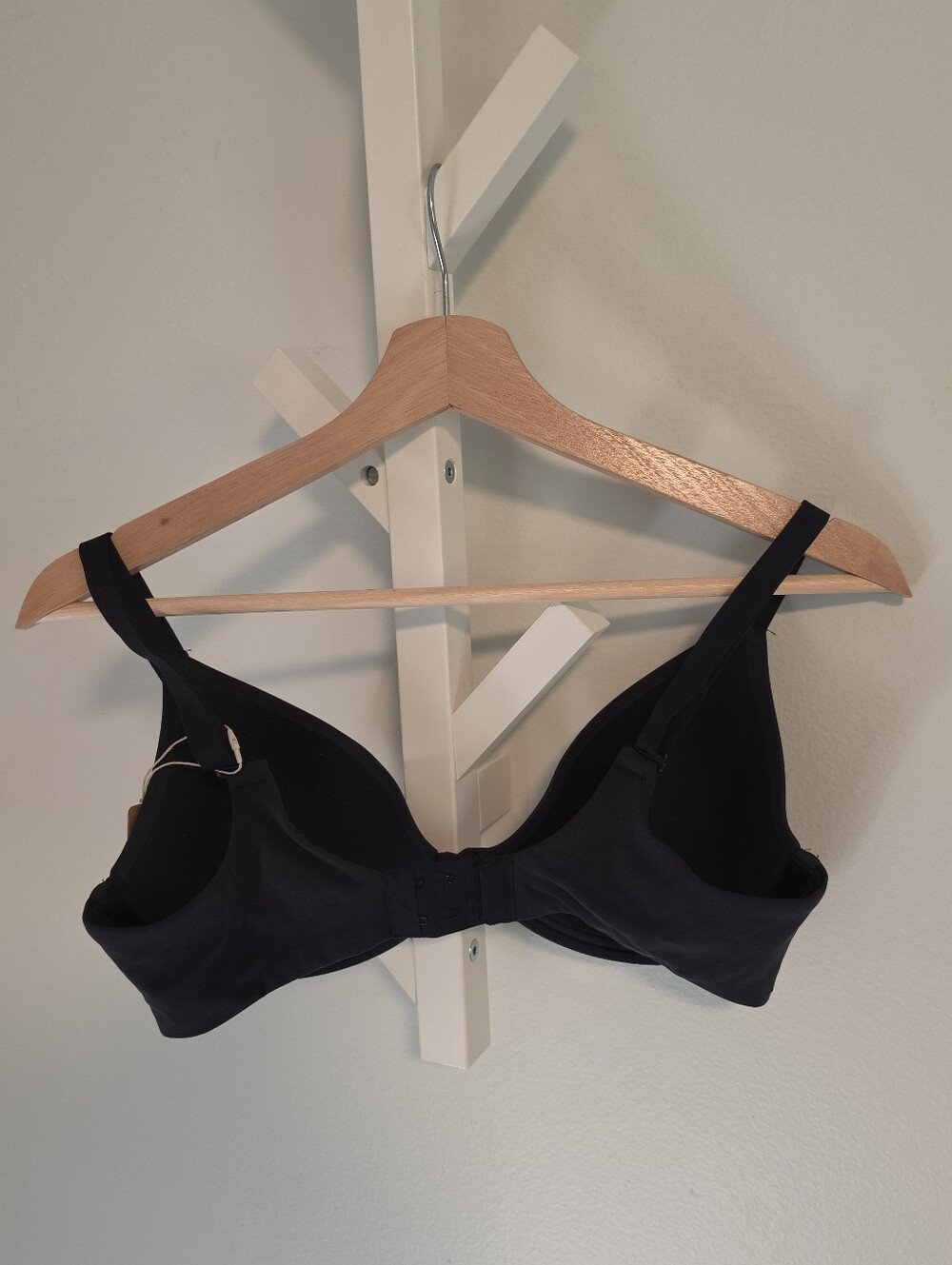 New!SKIMS Fits Everybody Unlined Demi Bra Onyx Black 36D New With Tags Underwire - Picture 3 of 8